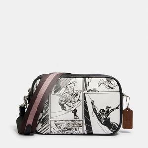 Coach │ Marvel Jes Crossbody With Comic Book Print